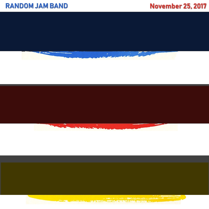 'Live Random Jam in The Jam Room  - November 25, 2017' Cover Art