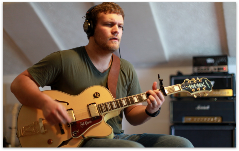 Jordan Lawrence On Electric Guitar - March 24, 2012